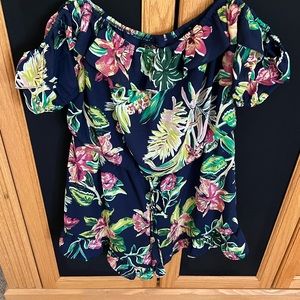 Cute floral romper